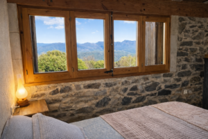 rustica habitacion principal ventana